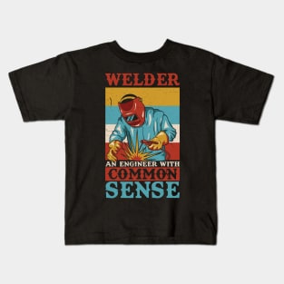 WELDER: Welder An Engineer Gift Kids T-Shirt